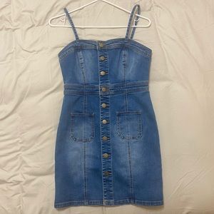 Denim dress